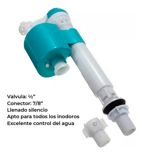 Valvula Para Sanitario con Conector 7/8"
