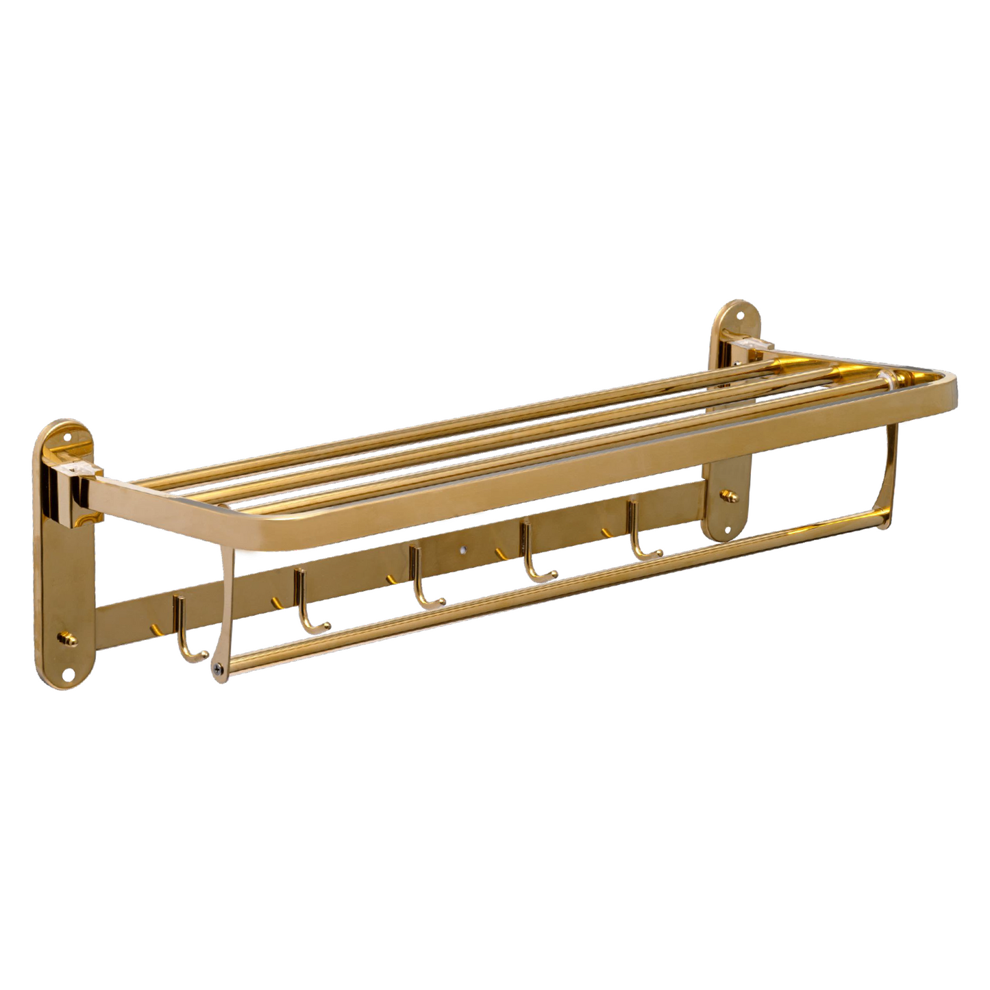 Toallero Hotelero para Baño Acero 304 Dorado