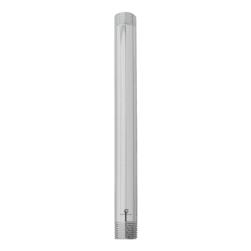 Tubo Redondo Ducha De Techo Acero 20cm