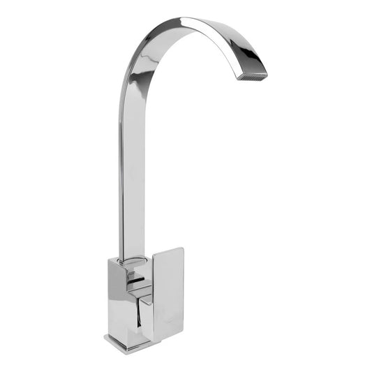 Griferia Lavaplatos Mezclador Monomando Cuadrado Europa Lujo