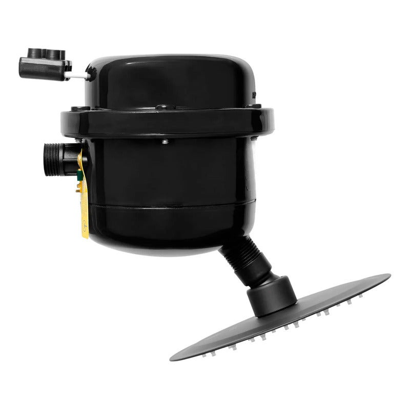 Ducha Eléctrica Fusion Negra Dirigible 110v-220v