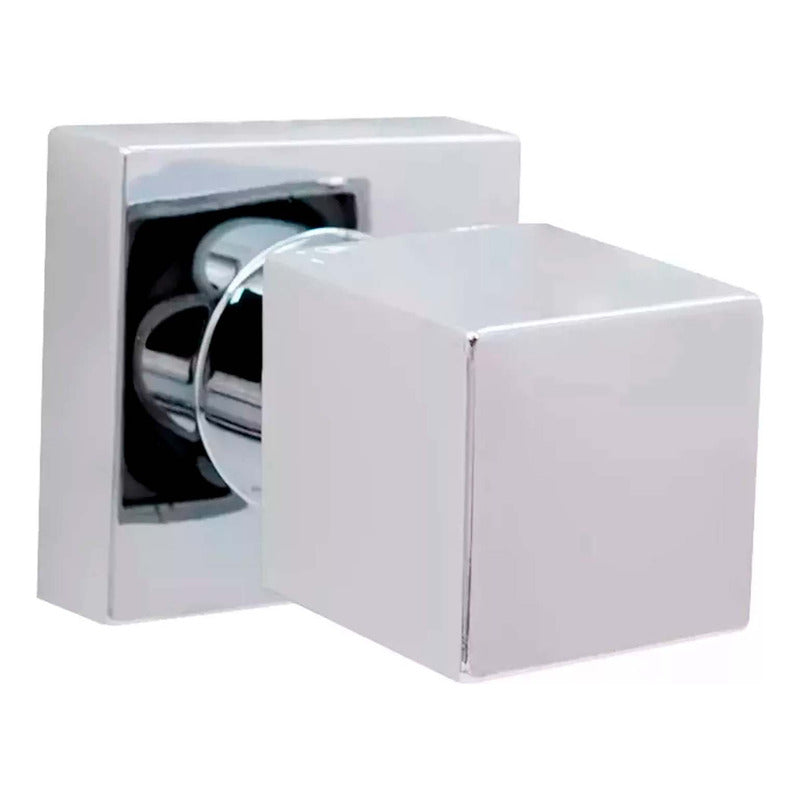 Registro/manija De Ducha Tipo Dado Cromada