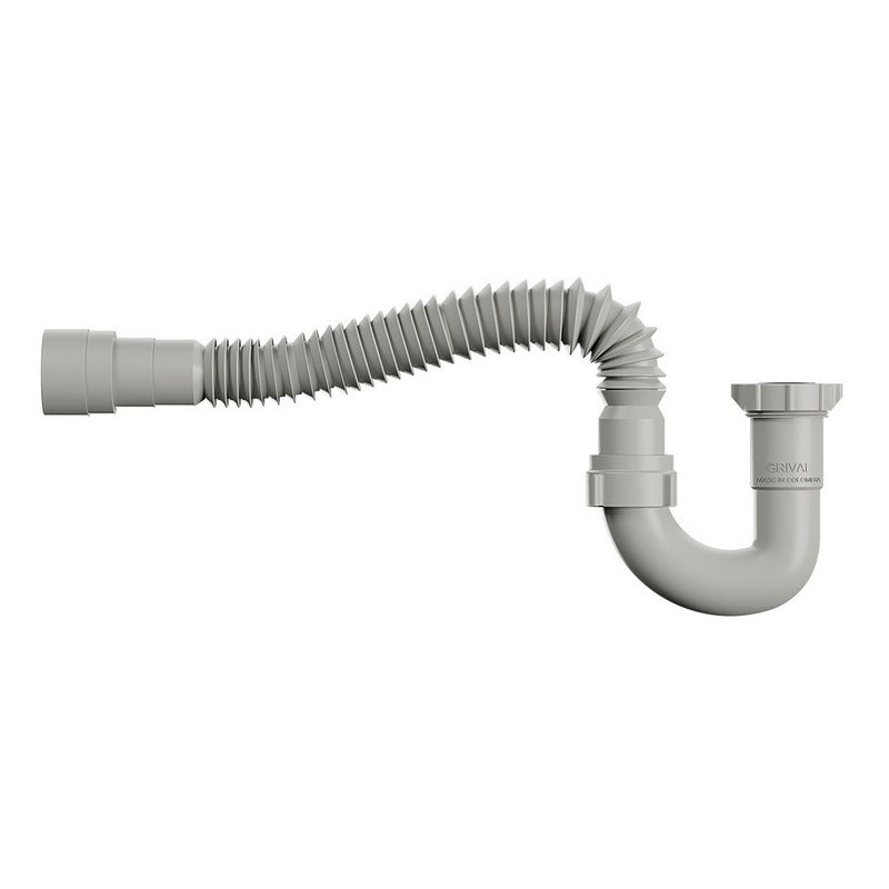 Sifón En P Flexible Grival