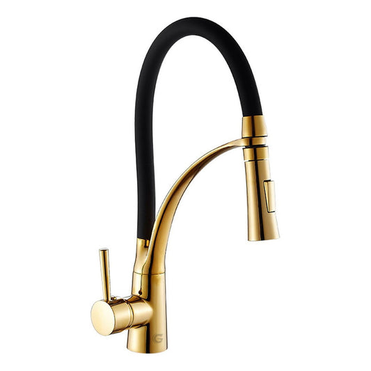 Grifería Lavaplatos Monocontrol Vintage Gold