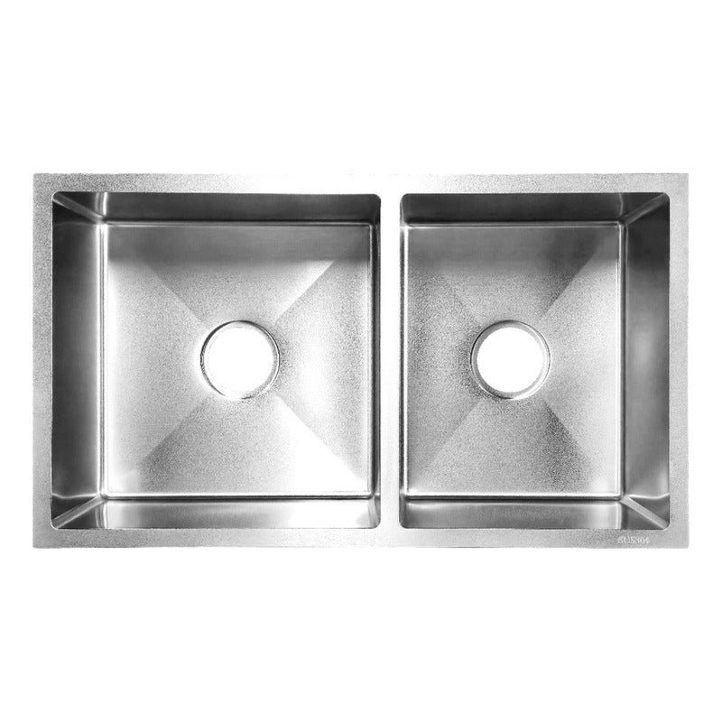Lavaplatos Doble Satinado Acero 304 77*45*21cm