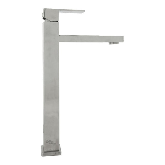 Grifería Lavamanos Alta Agua Fría Madrid Satin