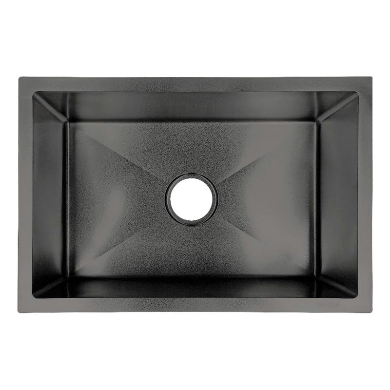 Lavaplatos En Acero De 100*45cm Negro + Accesorios