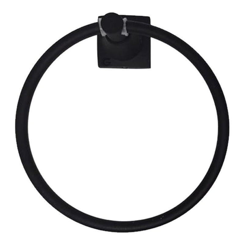 Juego De Accesorios Para Baño Negro Vintage X4 Piezas