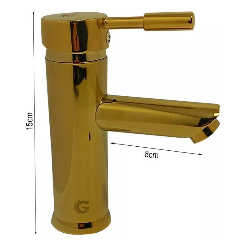 Combo Placa Doble Lavam.121*46,5cm+grifo Monoc.+push Oro4