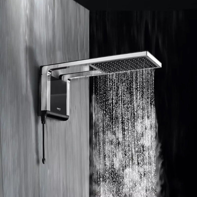Ducha Lorenzetti Acqua Storm Negro Cromo Ultra 110v-127v