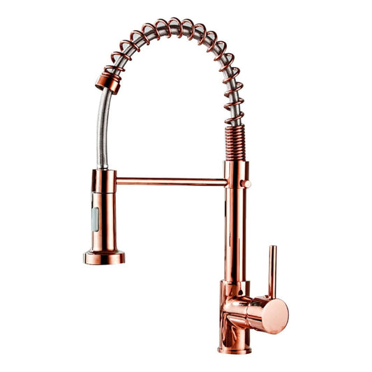 Grifería Lavaplatos Monocontrol Extraíble Vintage Rose Gold