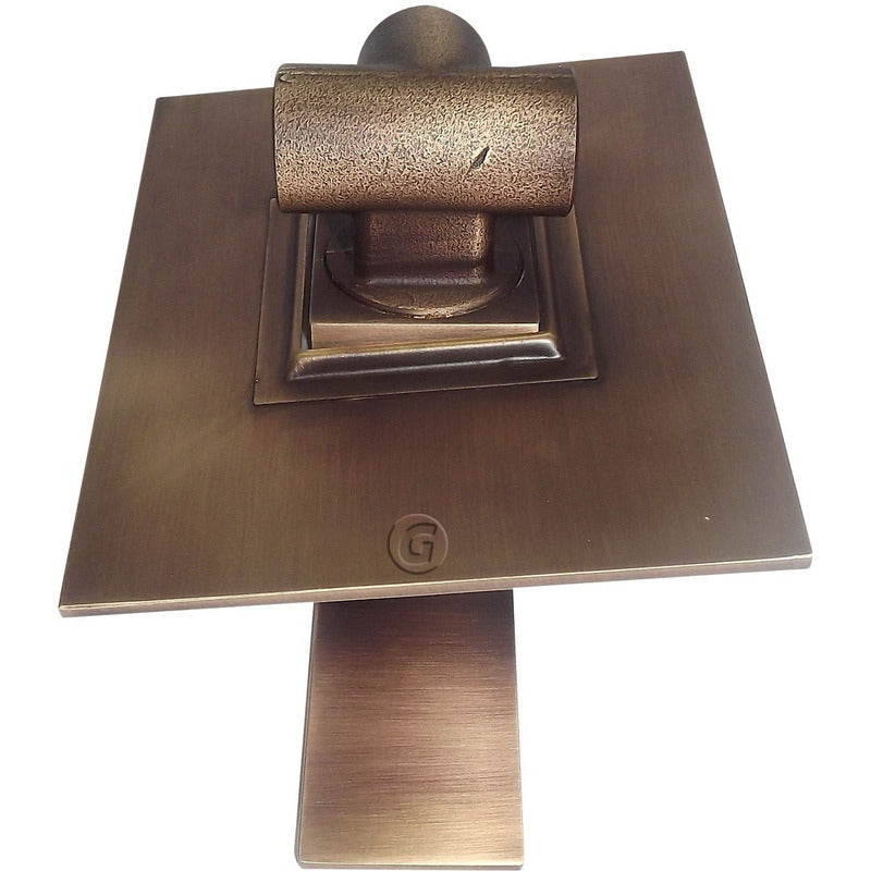 Monocontrol Ducha Vintage Acabado Bronce Antiguo