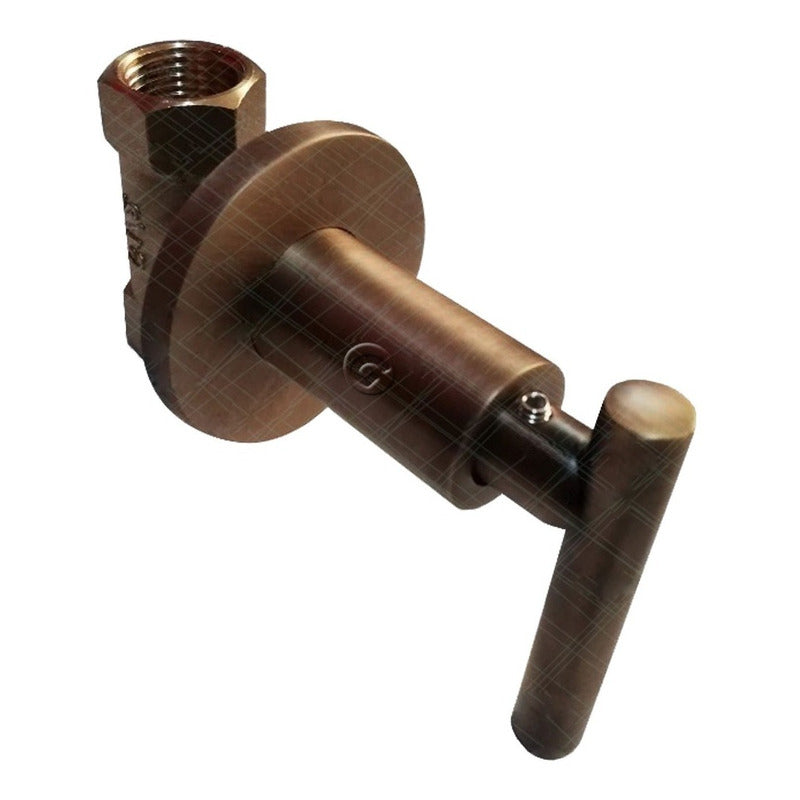 Registro Ducha Vintage Bronce Antiguo