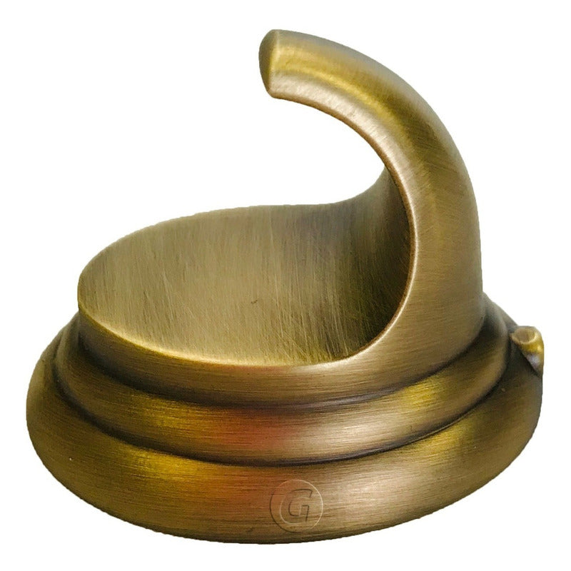 Perchero Bronce Vintage Accesorio Baño