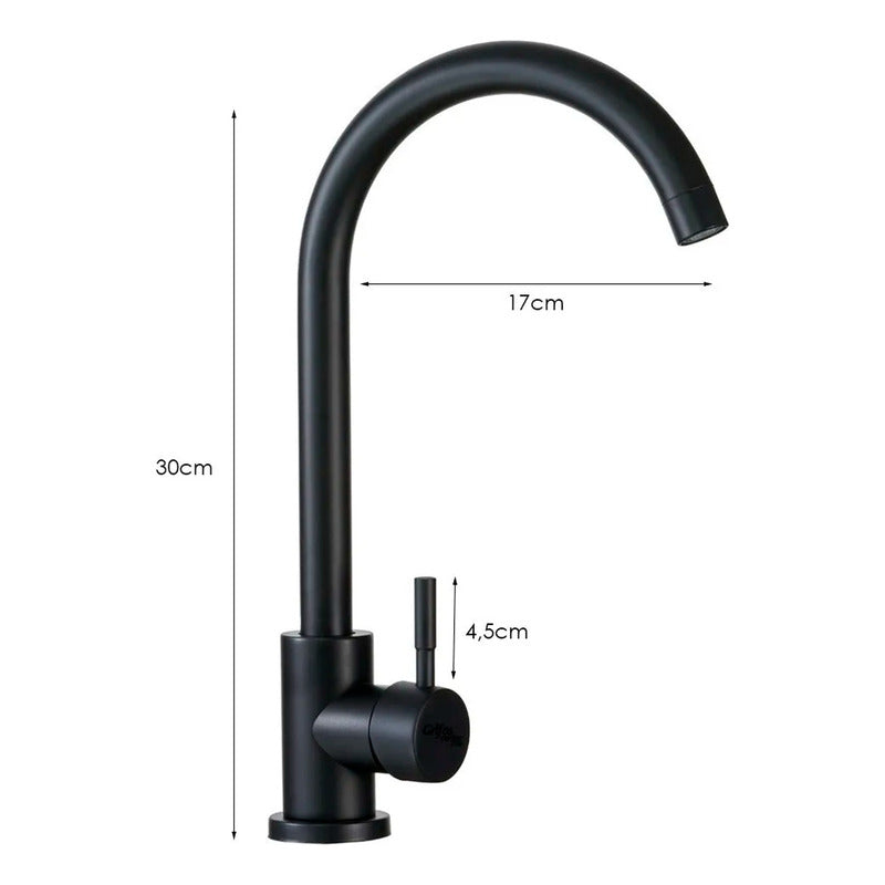 Combo Lavaplatos 60*45cm+griferia Lvp Curva+ Accesorios