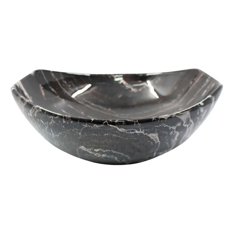 Lavamanos De Sobreponer De Vidrio Negro Onix