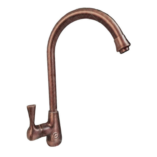 Griferia Lavaplatos Monocontrol Vintange Cobre Antiguo