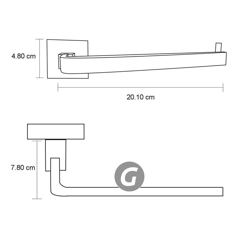 Accesorios De Baño X3 Toallero/ Portar Rollo/ Percha Vintage