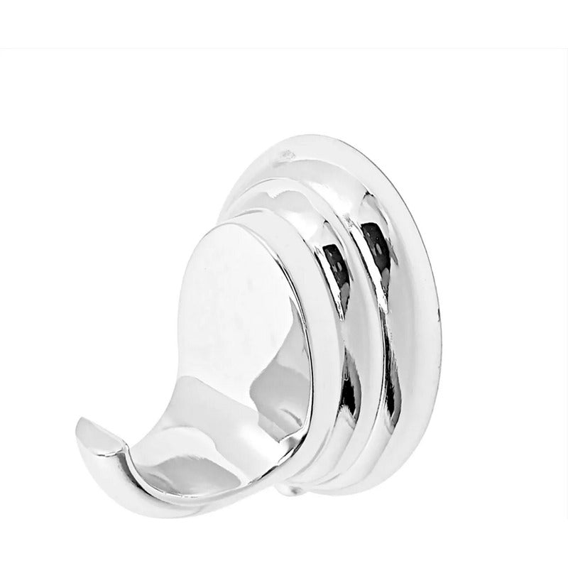 Perchero Para Baño Metálico Cromado