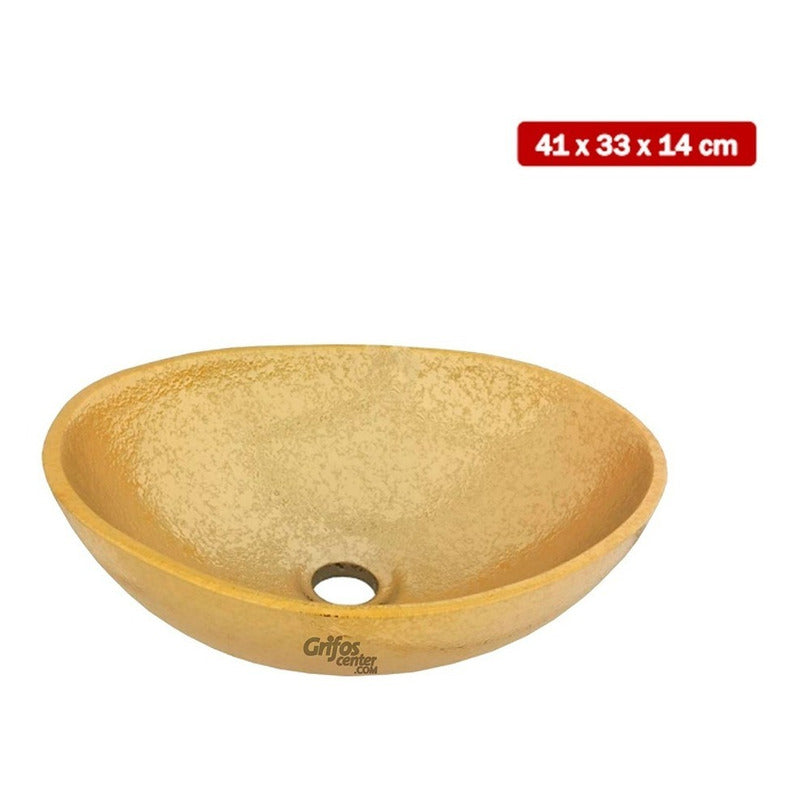 Lavamanos Dorado Canoa