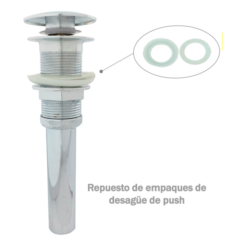 Repuesto De Empaques De Desagüe De Push