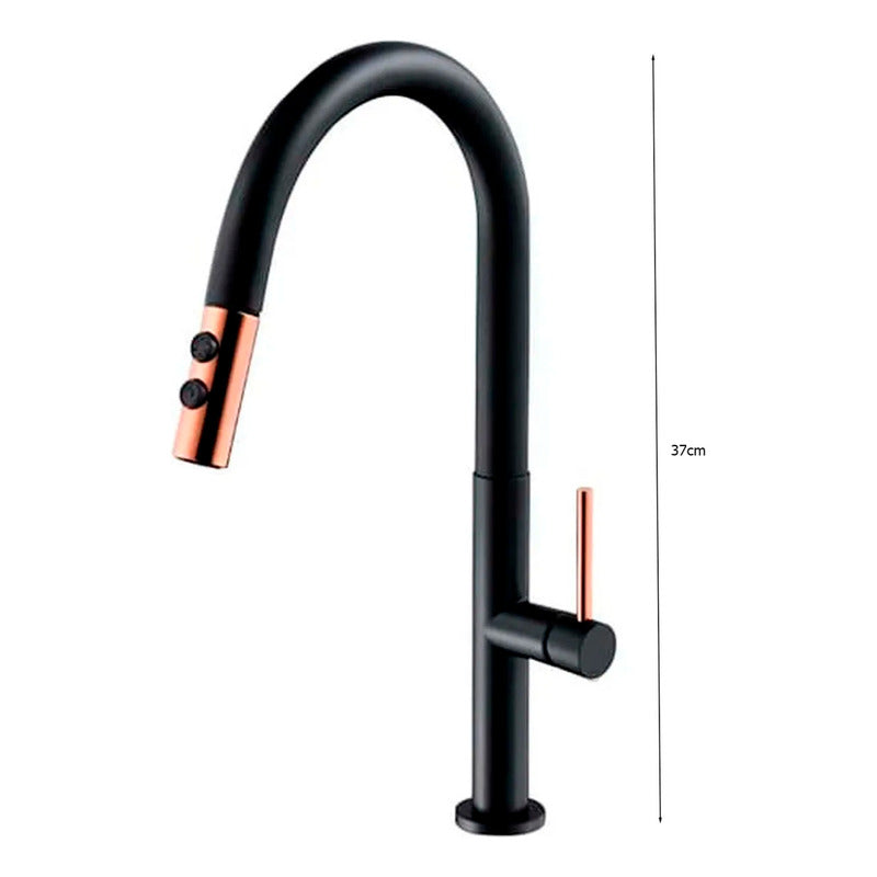Combo Lavaplatos Doble 77*45cm+griferia Lvp Negra-rosa+ Acc