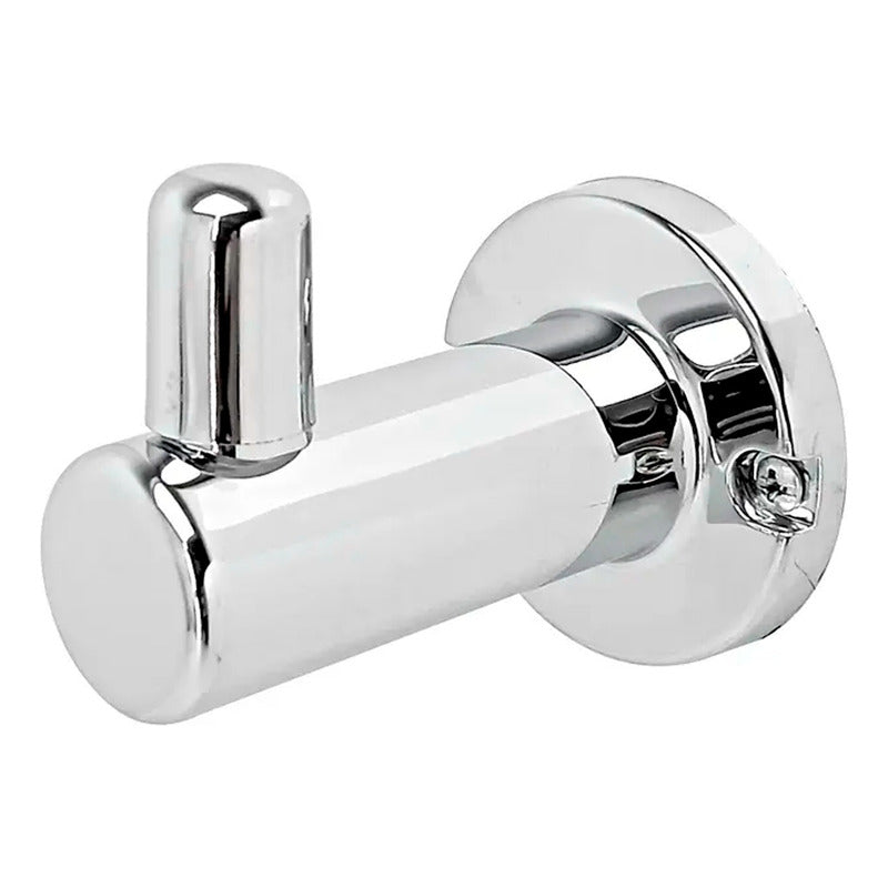 Perchero Para Baño Cuadrado Cromado Salento
