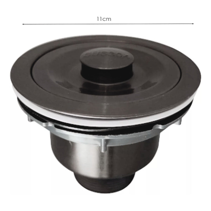 Canastilla Para Lavaplatos Acero Inox. 304 Negro