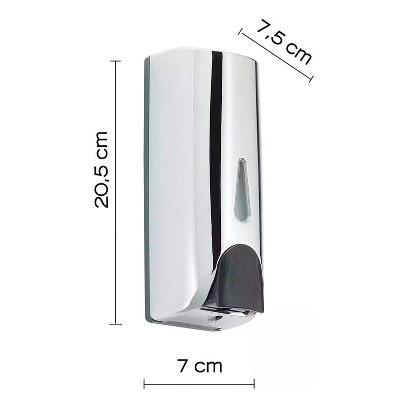 Dispensador En Abs Cromado 300 Ml