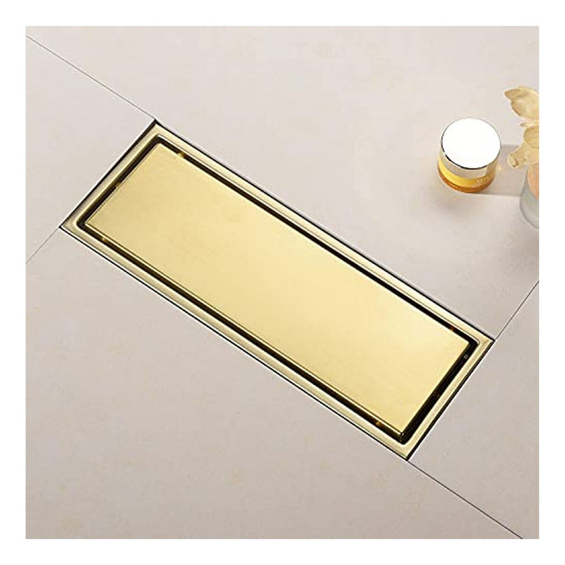 Rejilla De Piso 20x10cm Troya Vintage Gold