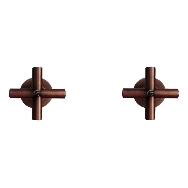 Mezclador Ducha Vintage Bronce Antiguo + Ducha