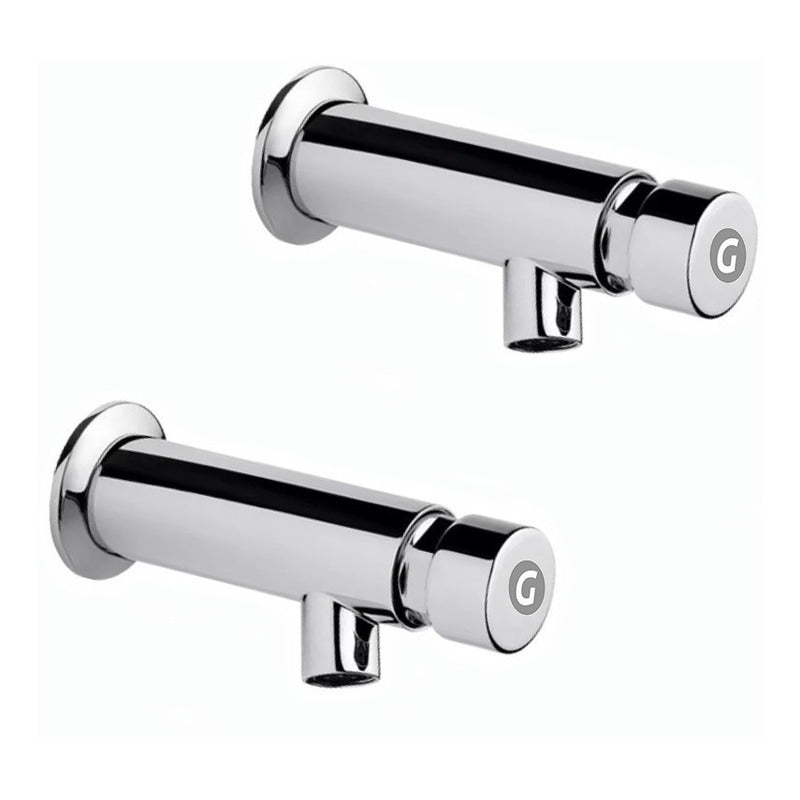 Llave De Push De Pared Para Uso Institucional