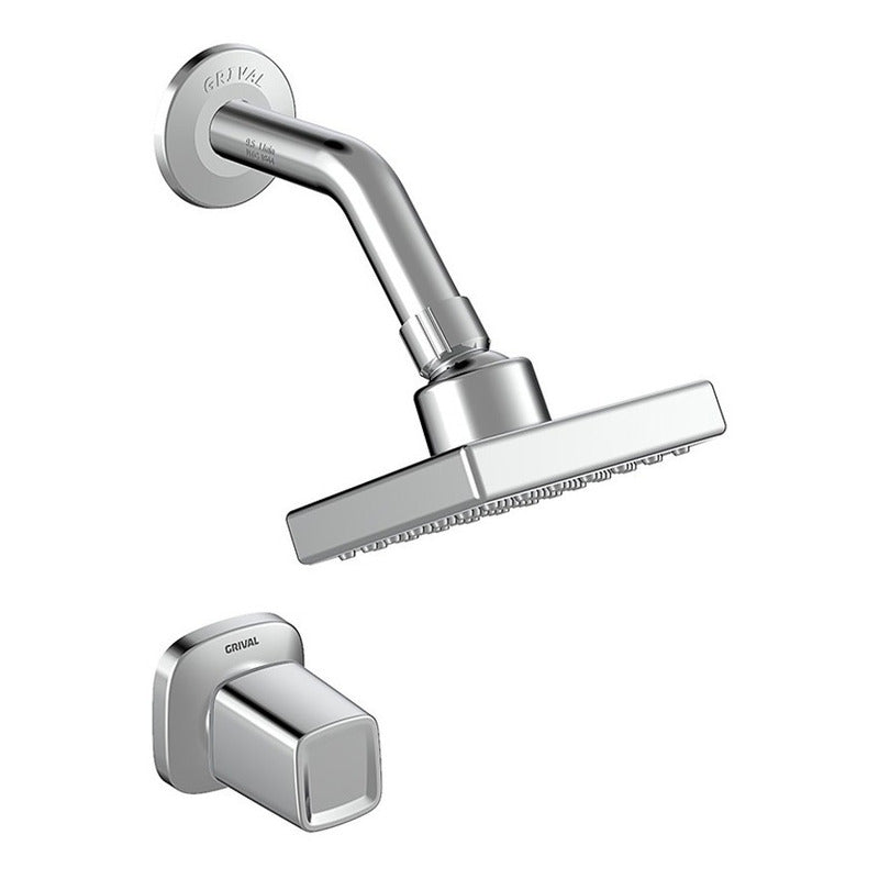 Ducha Sencilla Solid Cromo Grival