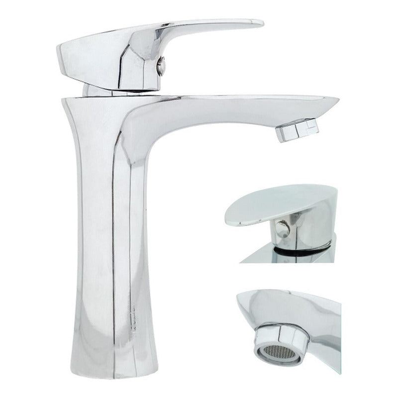 Grifería Lavamanos Agua Fría Baja Flogia