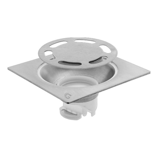 Rejilla De Piso Antiolor-anticucarachas Acero Inoxidable