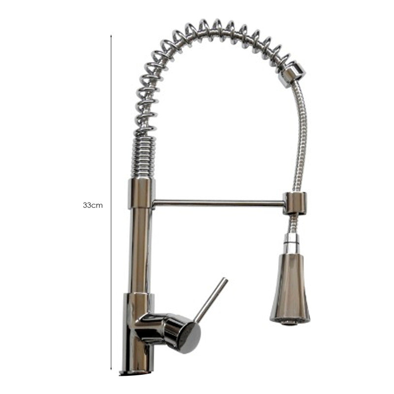 Griferia Lavaplatos Monocontrol Profesional Industrial