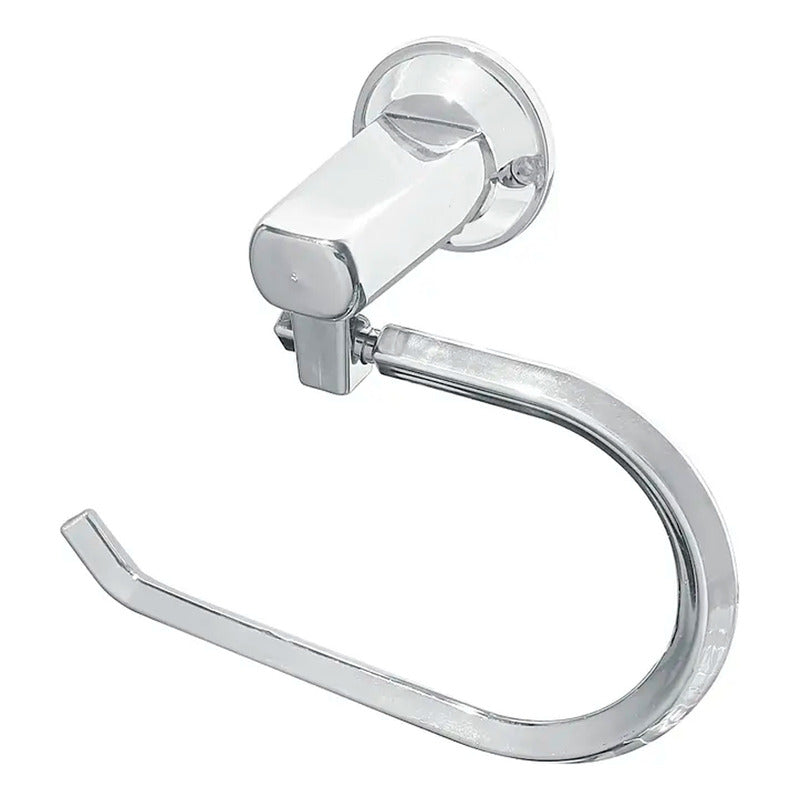 Portarrollo Para Baño (papelera) Base Redonda Abs
