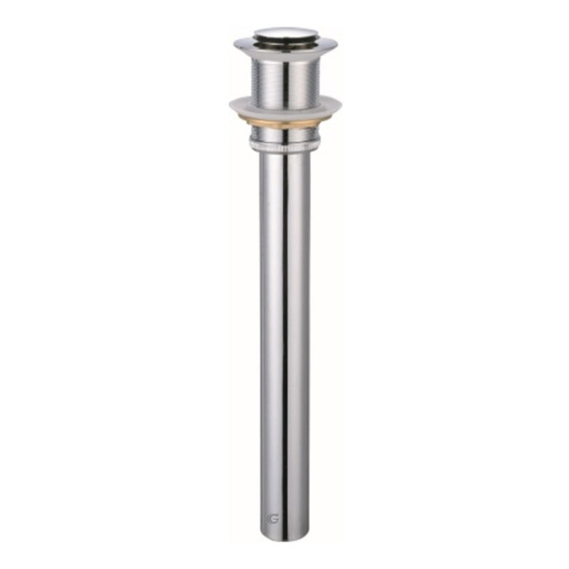 Desagüe De Push Metalico Sin Rebose En Acero Inox.