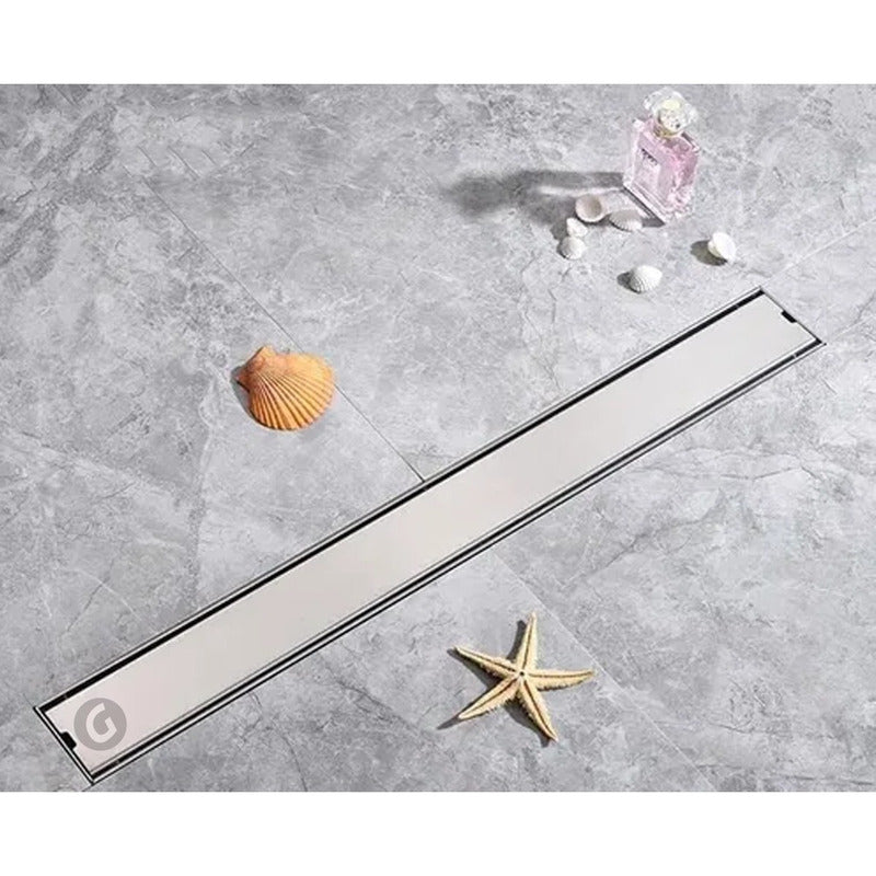 Rejilla Piso Invisible En Acero 50x10 Cm