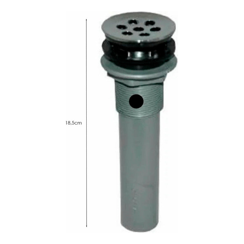 Desagüe Para Lavamanos Plastico 1/4 Con Rebose