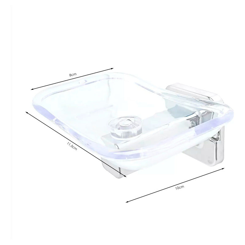Juego De Accesorios Para Baño Base Cuadrada Abs X6