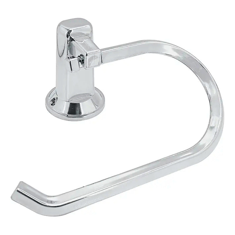 Portarrollo Para Baño (papelera) Base Redonda Abs
