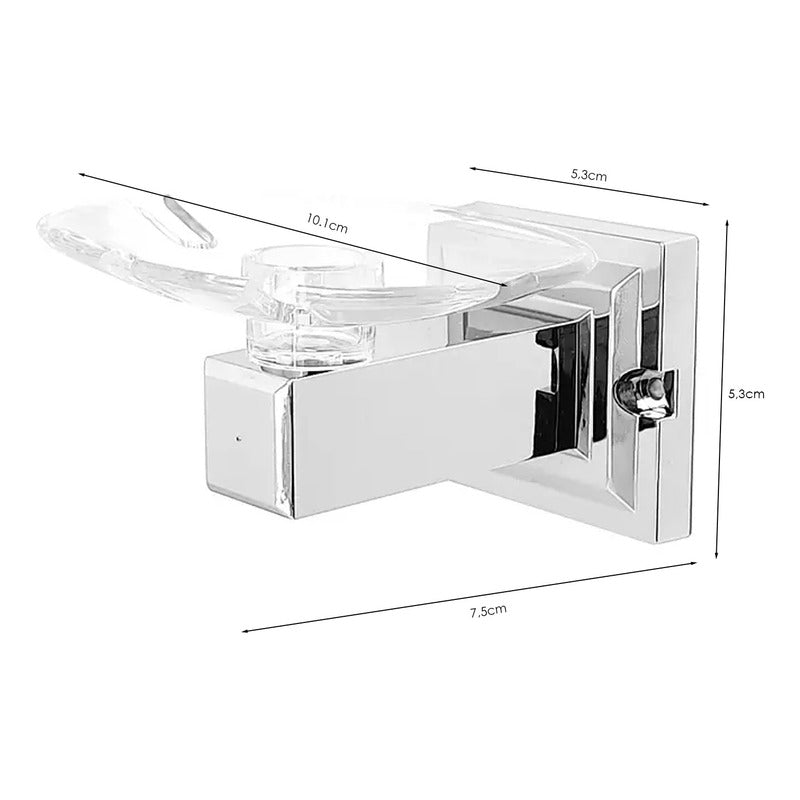 Cepillera Para Baño Cromada Tamesis