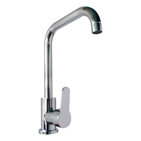 Grifería Lavaplatos Monocontrol Fija Cromada