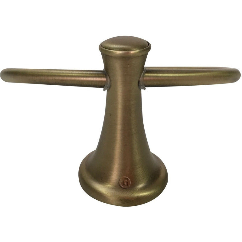Toallero De Baño Aro Vintage Acabado Bronce Antiguo