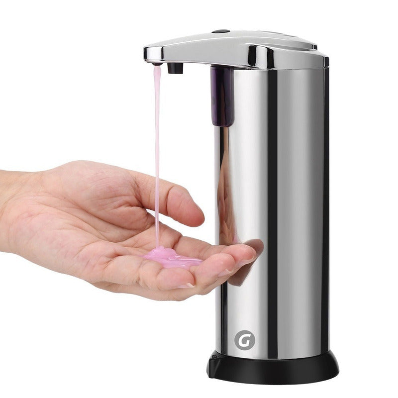 Dispensador Gel Liquido Antibacterial 500ml Acero Inoxidable