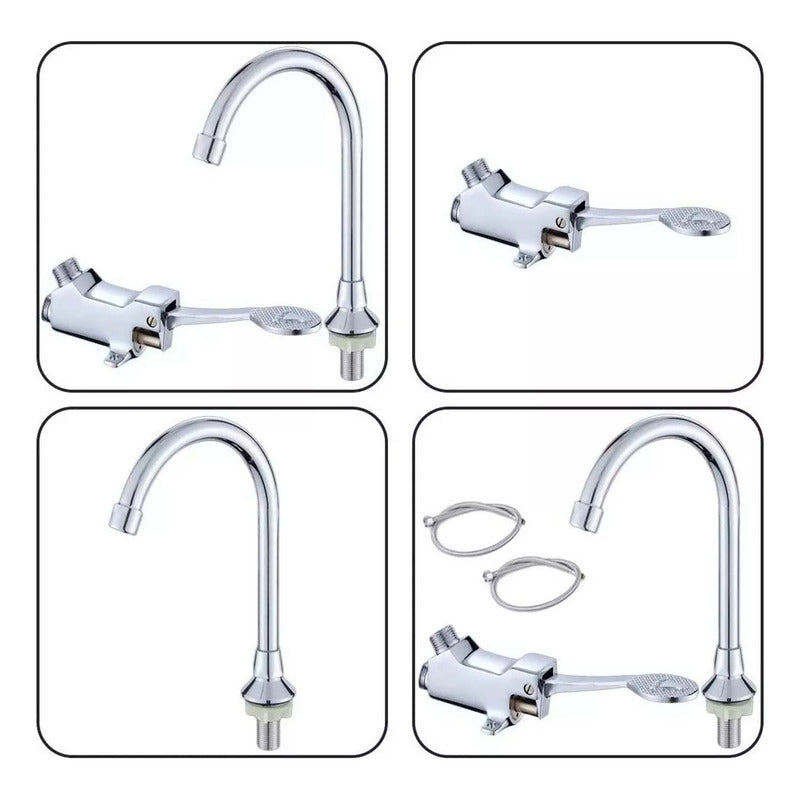 Kit Válvula De Pedal, Grifería Manos Libres. Industrial Pesa