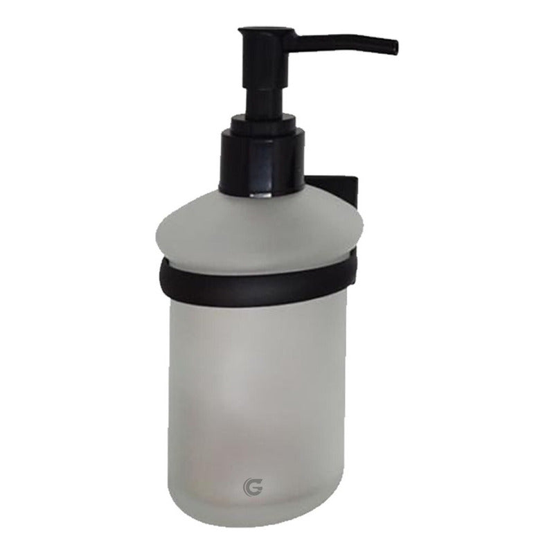 Juego De Accesorios Para Baño Negro Vintage X4 Piezas