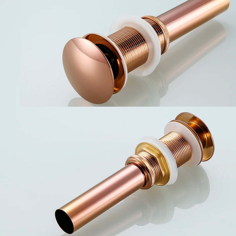 Desagüe De Push Oro Rosa Vintage