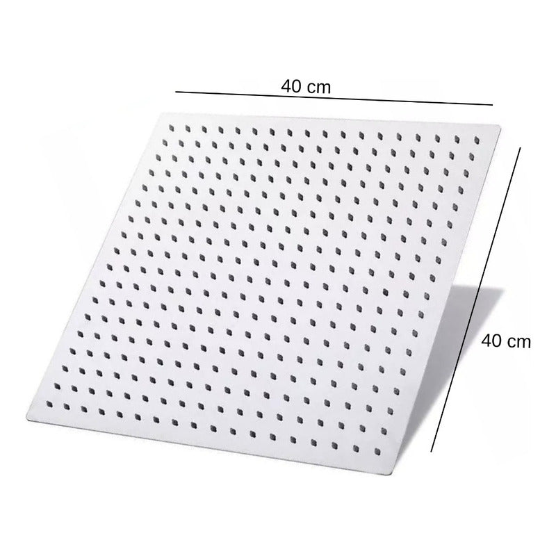Regadera - Ducha Cuadrada 40 Cm (sin Tubo)